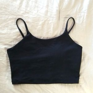 NWOT Padded sports bra/crop top